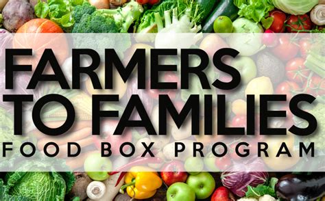 farmers to families food box distribution near me|farmers to families food box program.